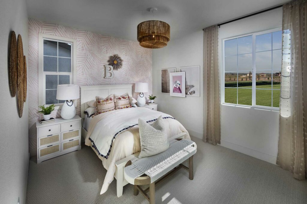 Bedroom | Plan 1 | Fairgrove | Tracy Hills