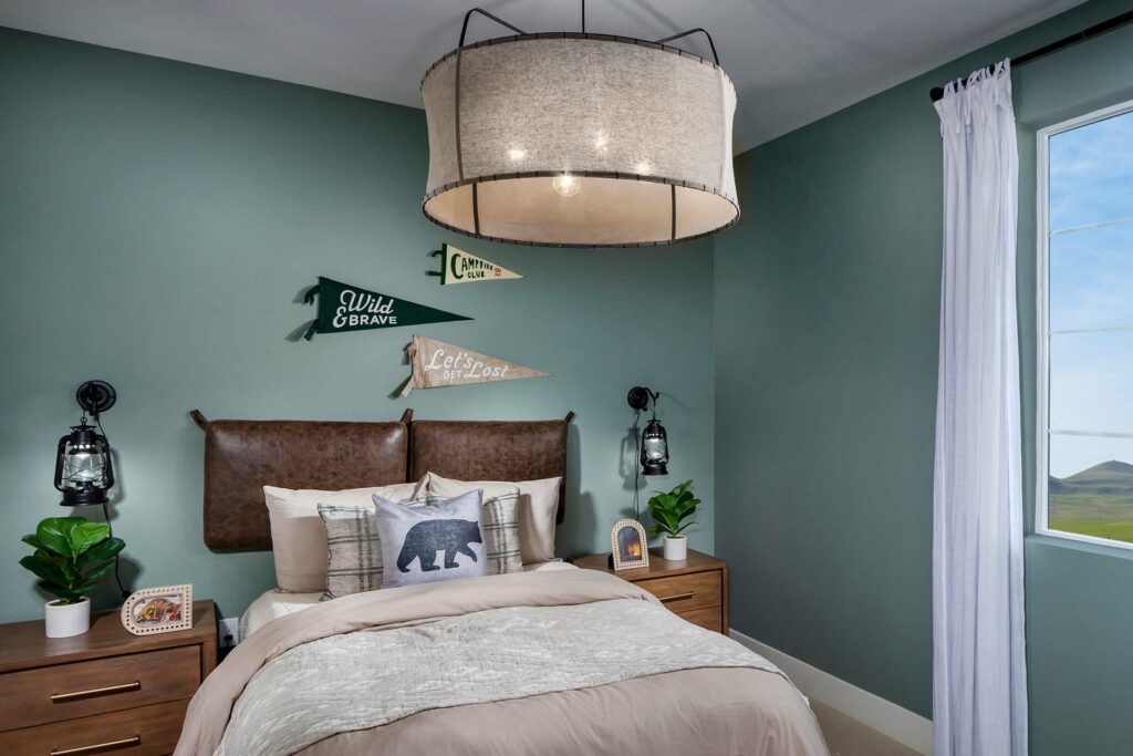 Bedroom | Plan 2B | Greenwood | Tracy Hills