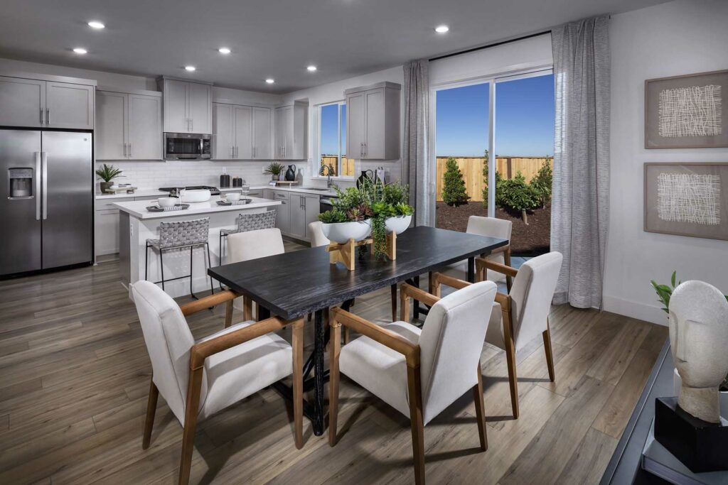 Dining Room | Plan 3 | Fairgrove | Tracy Hills
