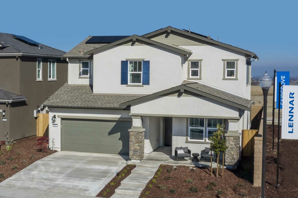 Exterior | Plan 3 | Fairgrove | Tracy Hills