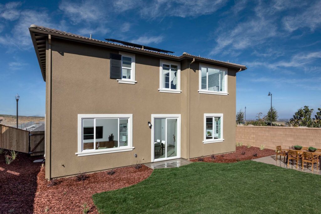Exterior Rear | Plan 2B | Greenwood | Tracy Hills