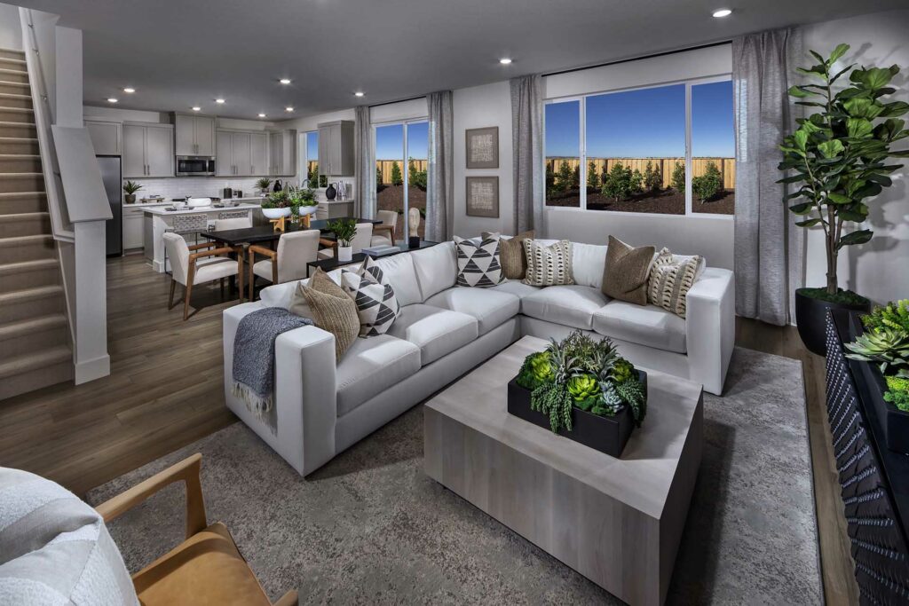 Interior Overall | Plan 3 | Fairgrove | Tracy Hills