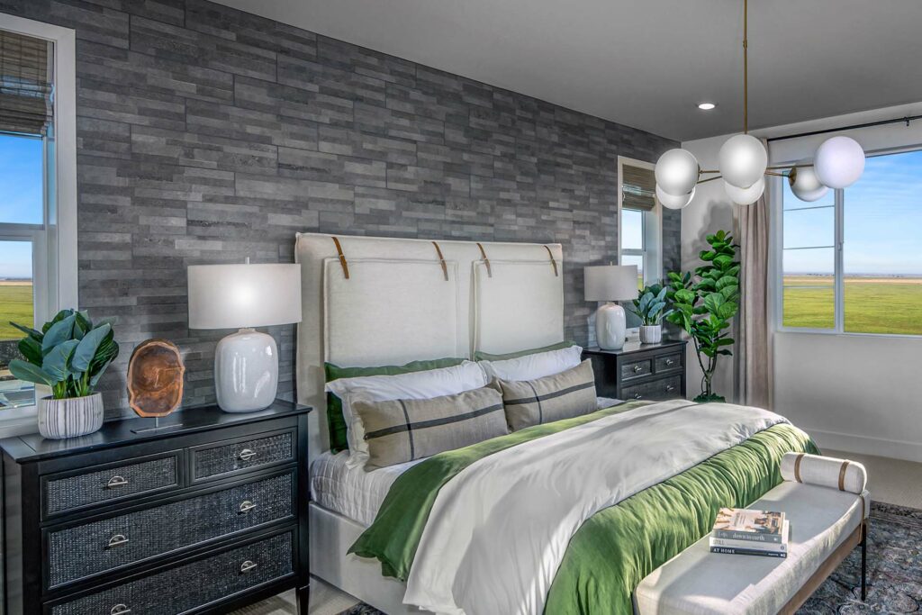 Primary Bedroom | Plan 2B | Greenwood | Tracy Hills