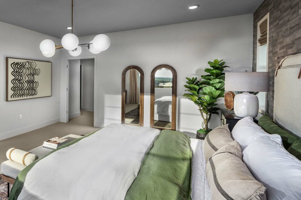 Primary Bedroom | Plan 2B | Greenwood | Tracy Hills