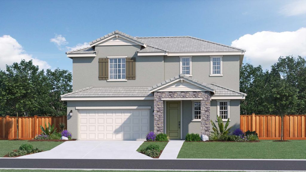 Exterior | Plan 1B | Fairgrove | Tracy Hills