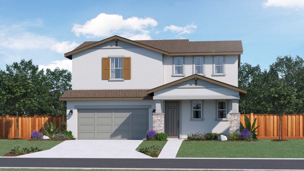 Exterior | Plan 1D | Fairgrove | Tracy Hills