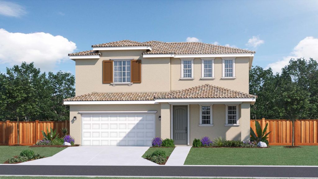 Exterior | Plan 1E | Fairgrove | Tracy Hills