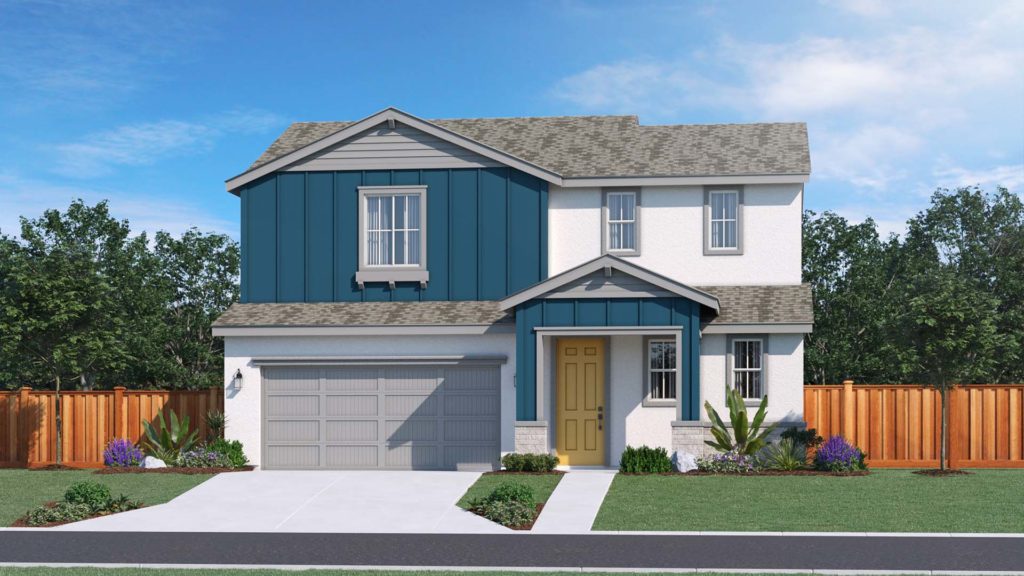 Exterior | Plan 1C | Greenwood | Tracy Hills