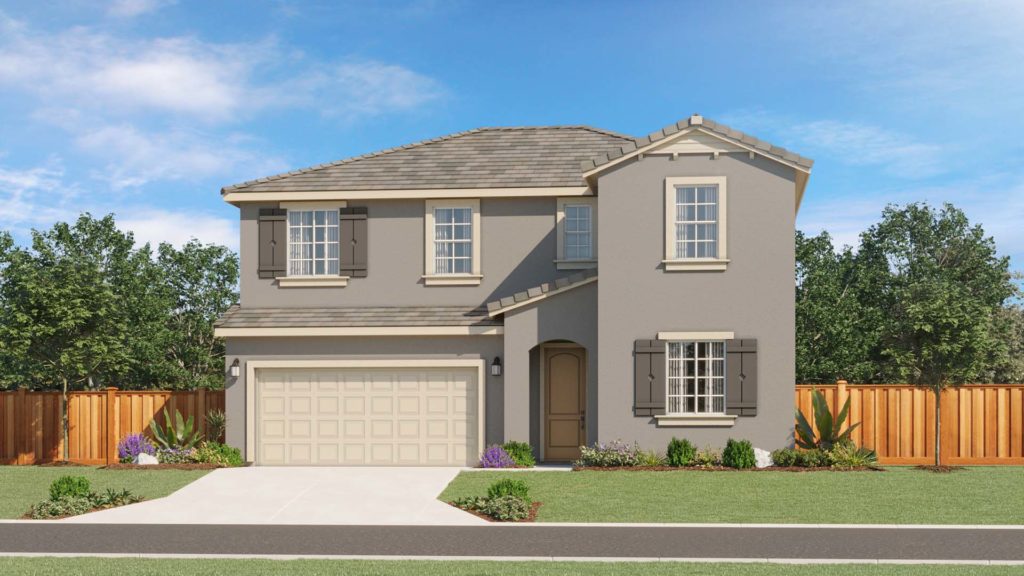 Exterior | Plan 1B | Greenwood | Tracy Hills
