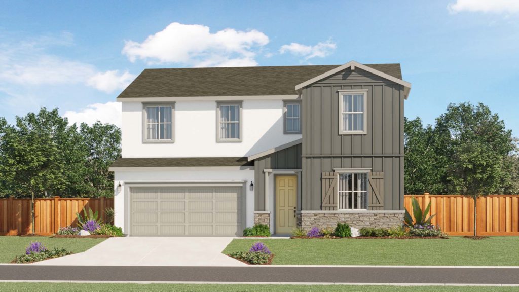 Exterior | Plan 1C | Greenwood | Tracy Hills