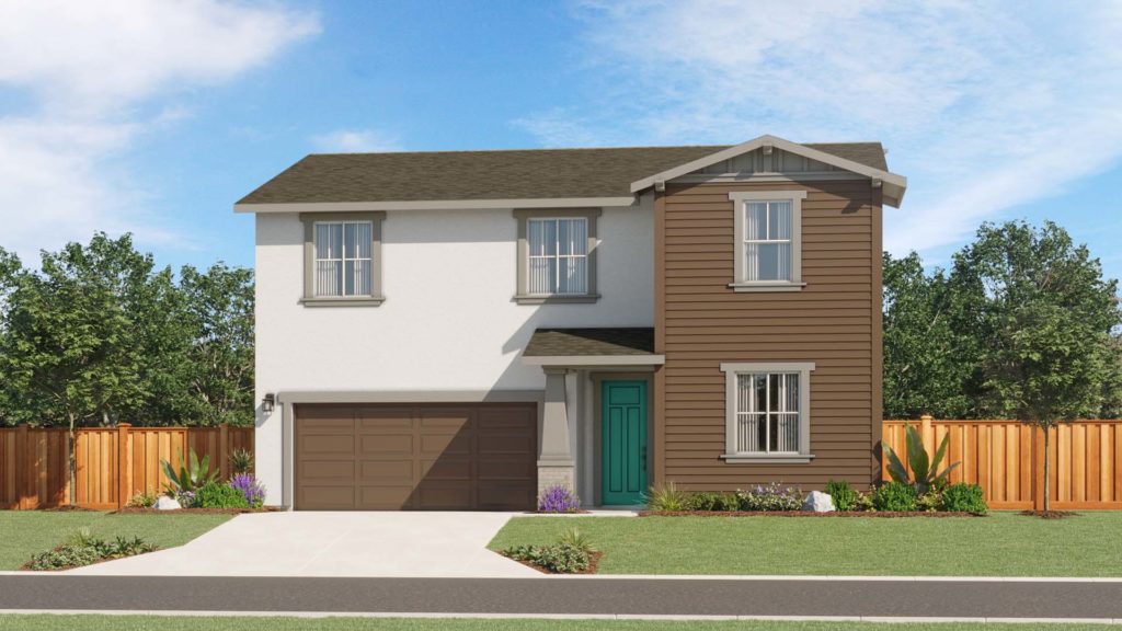 Exterior | Plan 2D | Greenwood | Tracy Hills