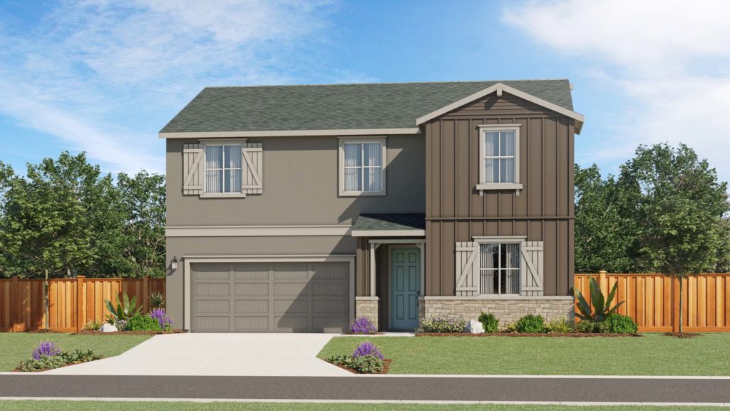 Exterior | Plan 2C | Greenwood | Tracy Hills