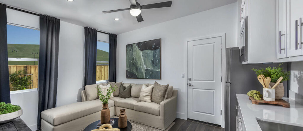 Next Gen Living Room - Plan 4 - Crestwick - Tracy Hills