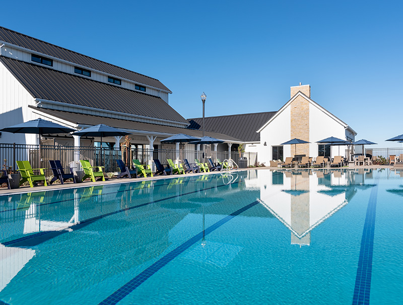 Pool at Meadow Village at Tracy Hills