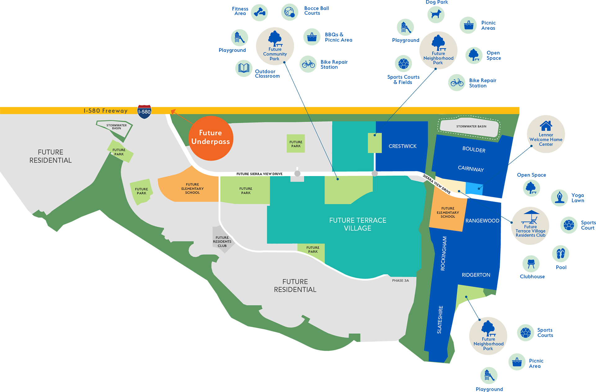 Map - Terrace Village at Tracy Hills