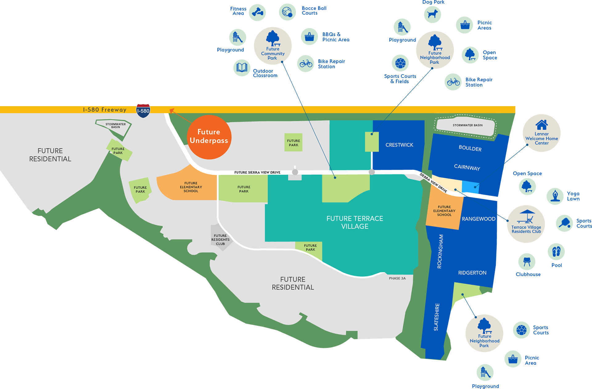 Map - Terrace Village at Tracy Hills