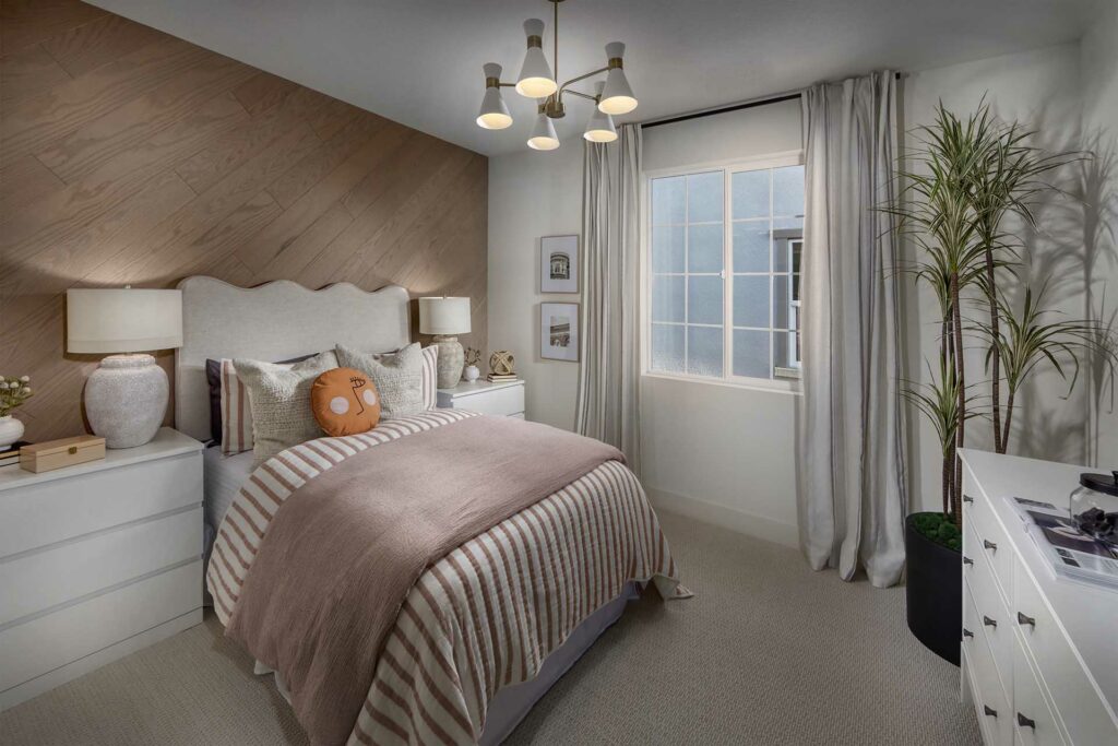 Bedroom | Plan 1 | Fairgrove | Tracy Hills