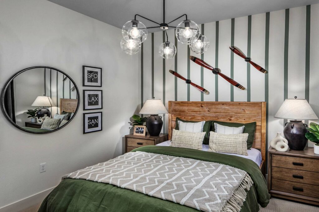 Bedroom | Plan 2B | Greenwood | Tracy Hills