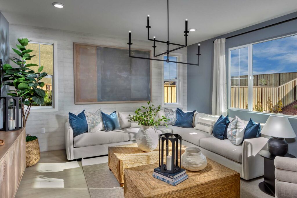 Living Room | Plan 4B | Greenwood | Tracy Hills