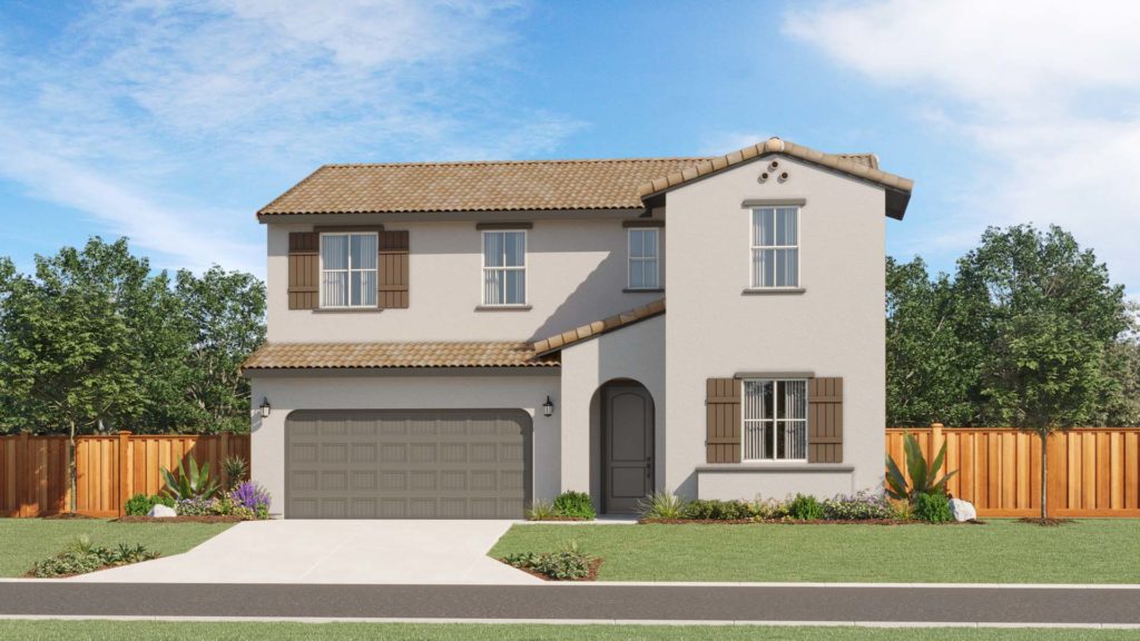 Exterior | Plan 1A | Greenwood | Tracy Hills