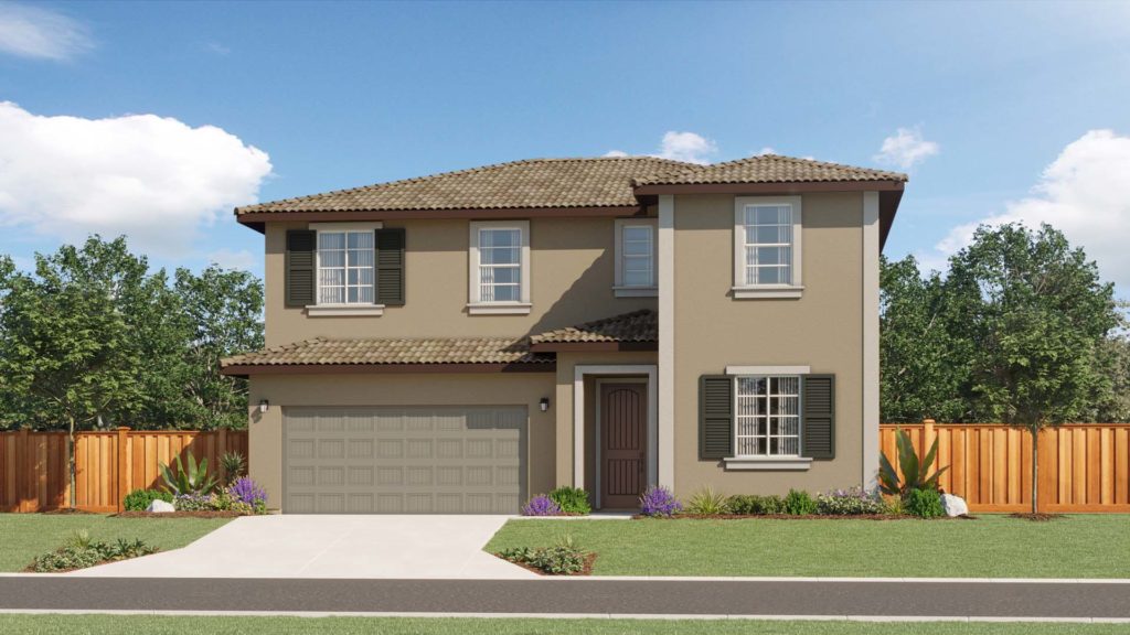 Exterior | Plan 1E | Greenwood | Tracy Hills