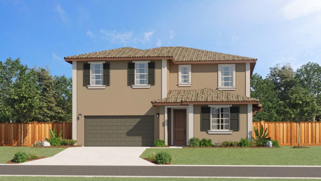 Exterior | Plan 4E | Greenwood | Tracy Hills
